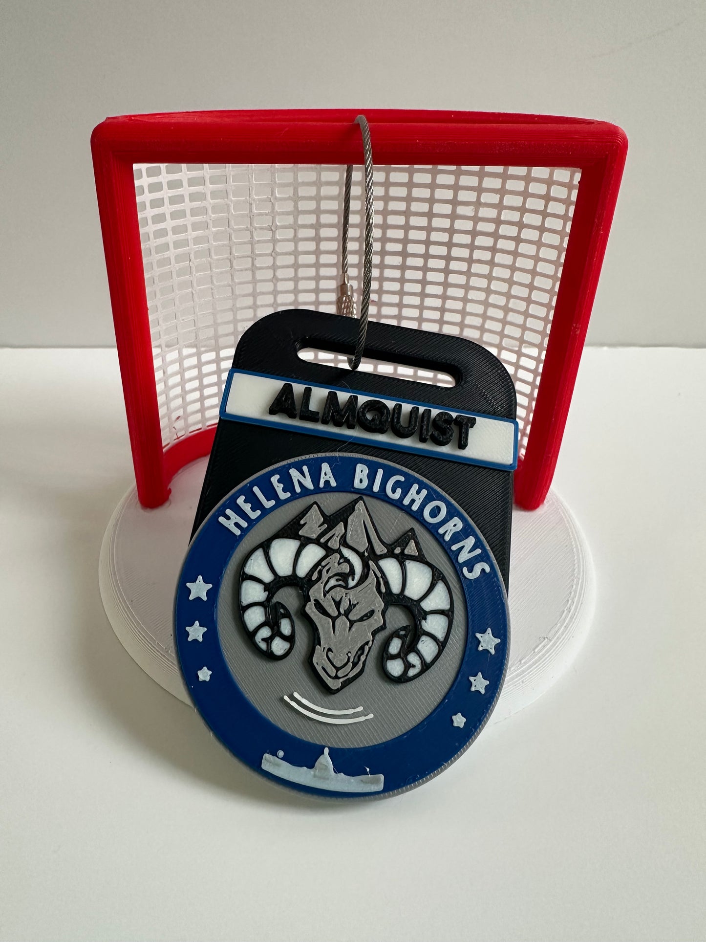 Helena Bighorns Bag Tag
