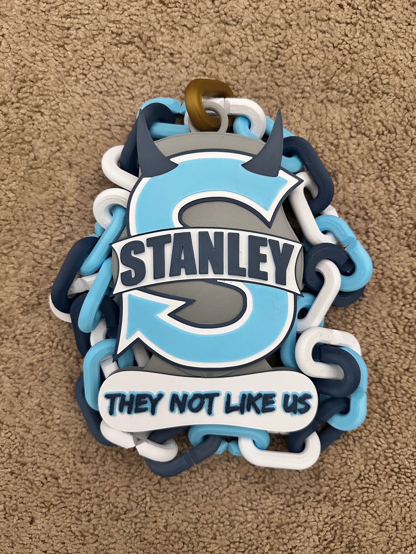 Oversized 3D Printed Rally Chain