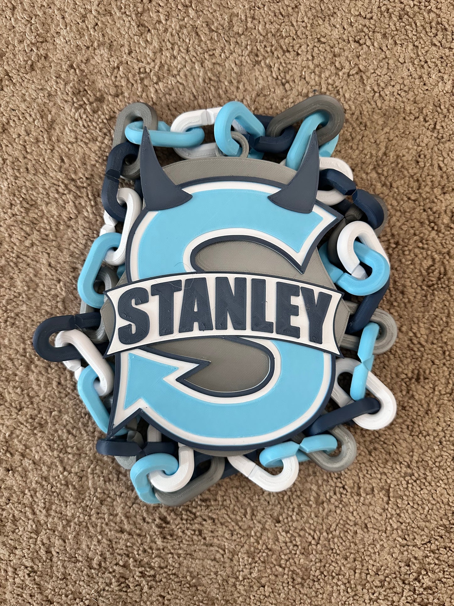 Oversized 3D Printed Rally Chain
