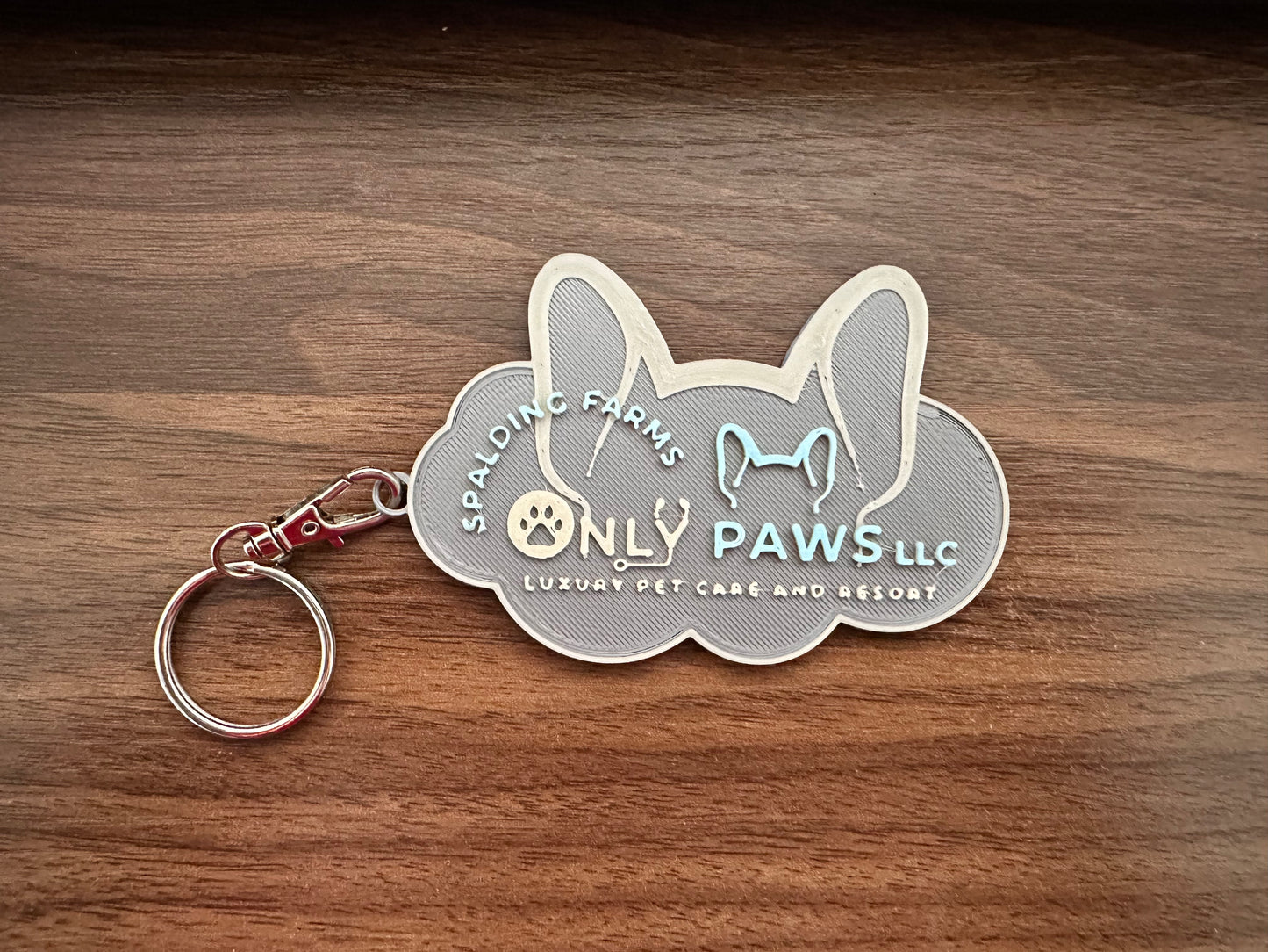 Custom 3D Printed Keychains