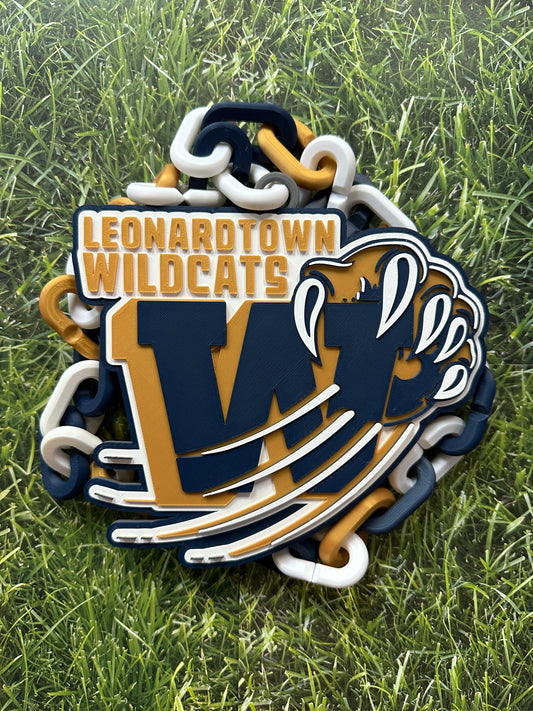 Leonardtown Wildcats Rally Chain