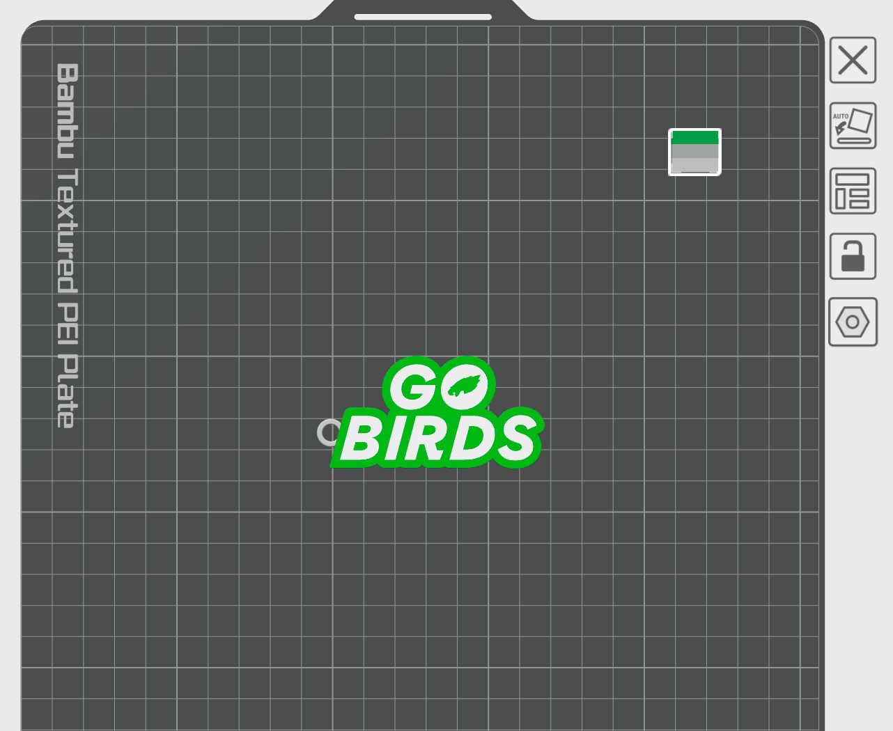 Eagles Keychain - Go Birds